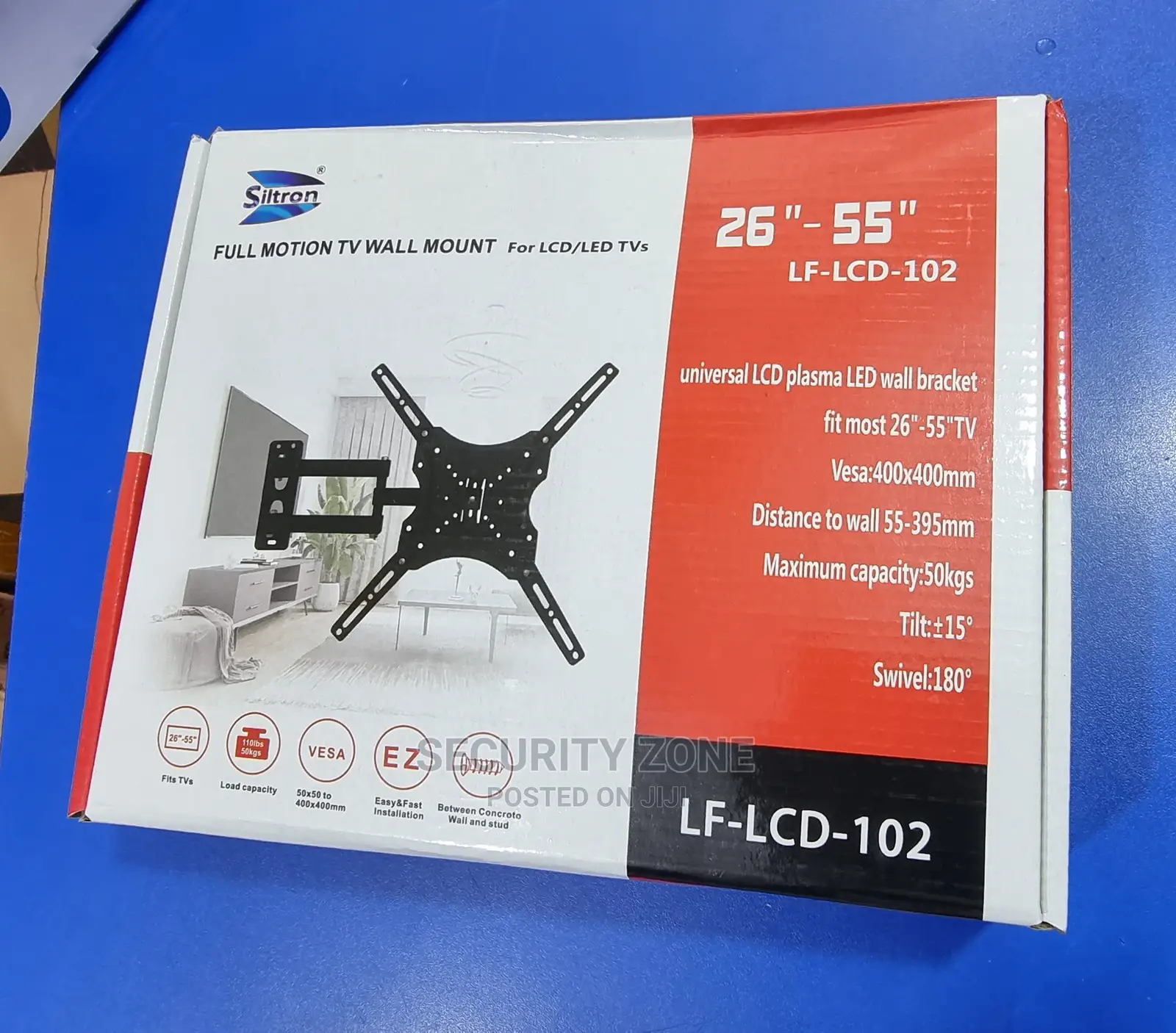Tv Swivel Wall Mount Upto 55inch