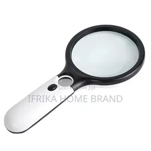 Dual Magnifying Lens With 3 LED Lamp Balls