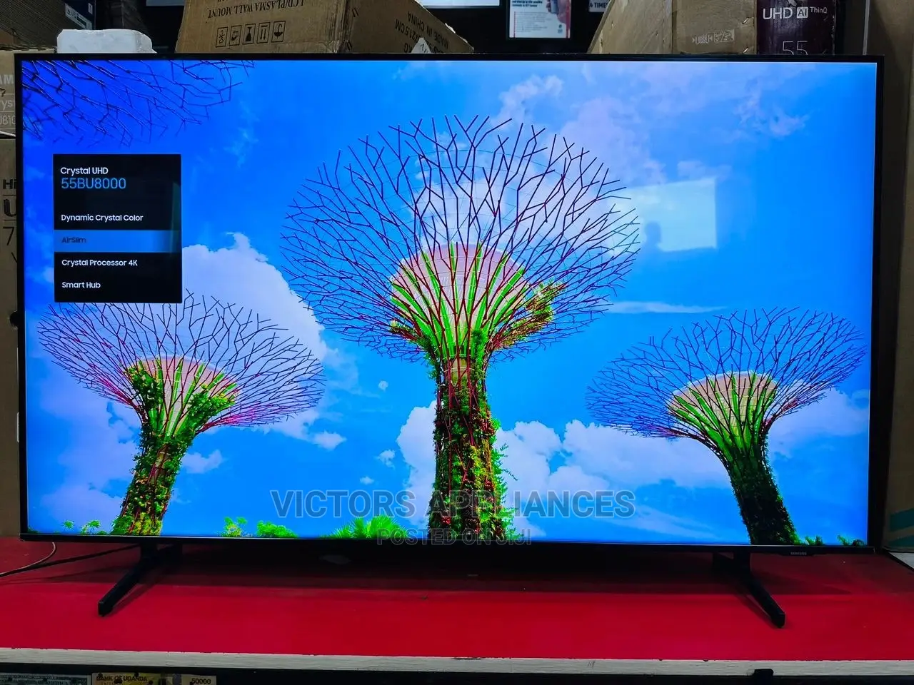 Samsung TV 55inch Uhd Smart TV Bu8000