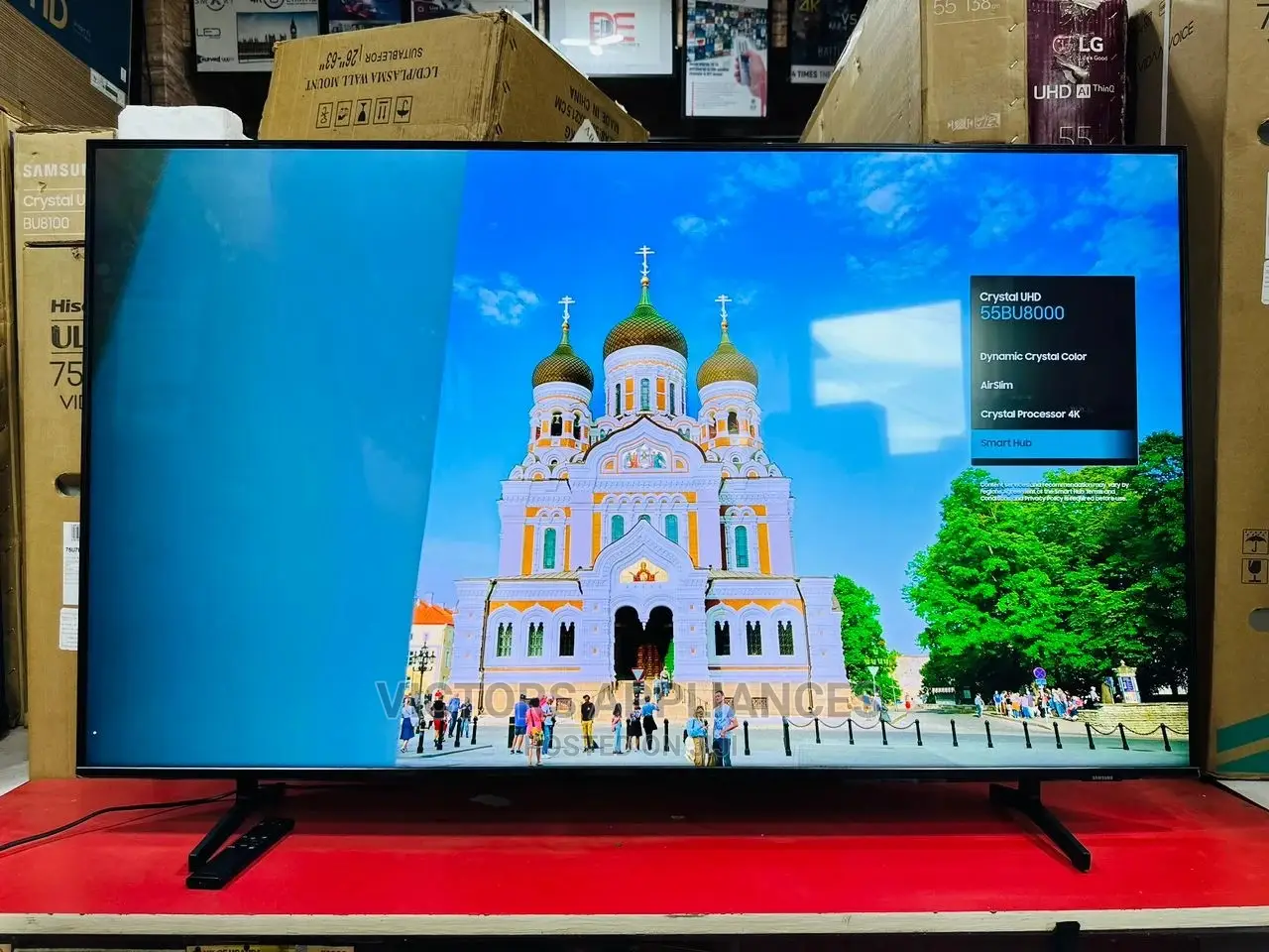Samsung Crystal Uhd 55inch Smart TV 55bu8000