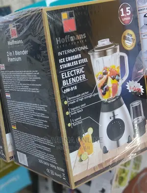 2 in 1 Stainless Steel Blender-Hoffman's