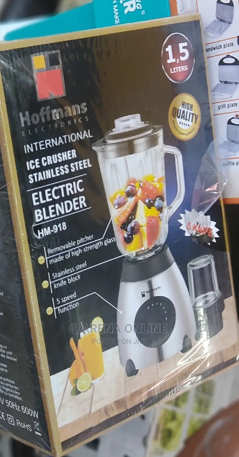 2 in 1 Stainless Steel Blender-Hoffman's