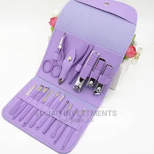 16pcs Manicure Set Nail Clippers Pedicure Kit Cutter