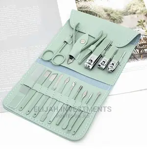 16pcs Manicure Set Nail Clippers Pedicure Kit Cutter