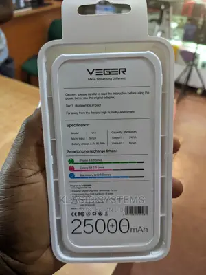 Veger Slim Ports Portable Charger