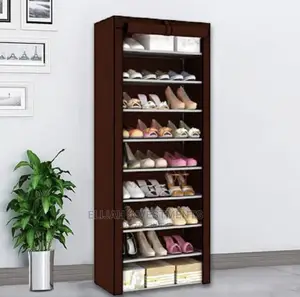 New 10 Tier 9 Grid Shoe Rack