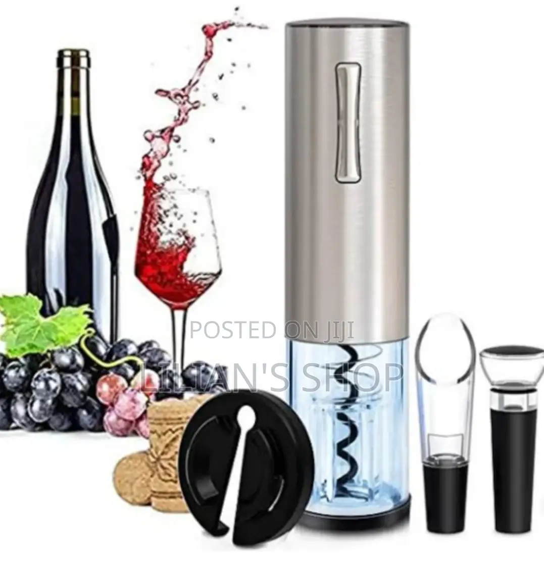 Electric Wine, Bottle,Bear,Foil Cutter Wine Openers Set