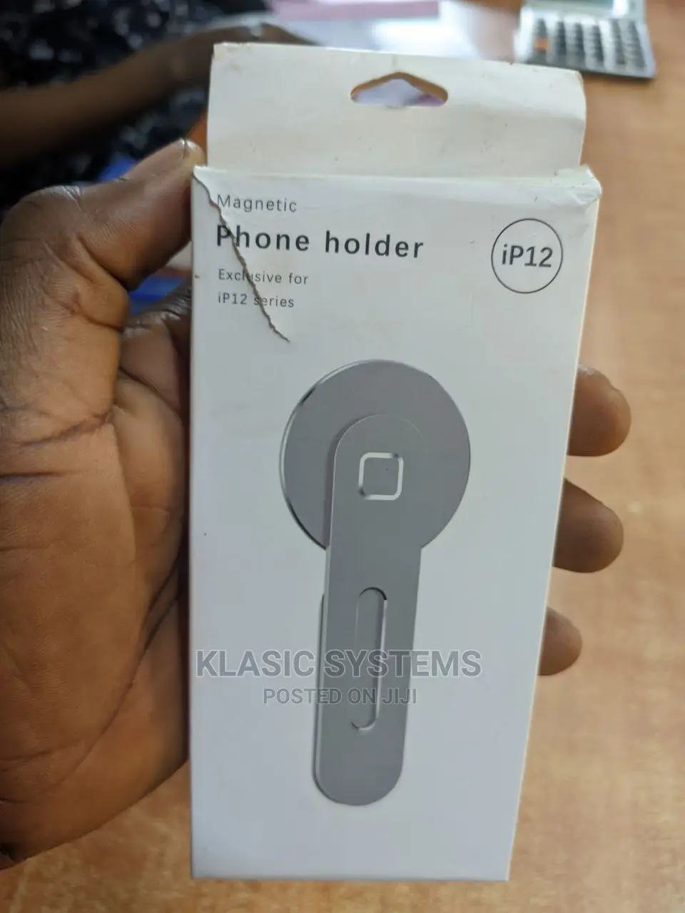 Magnetic Phone Holder Ip12.<>< ‘