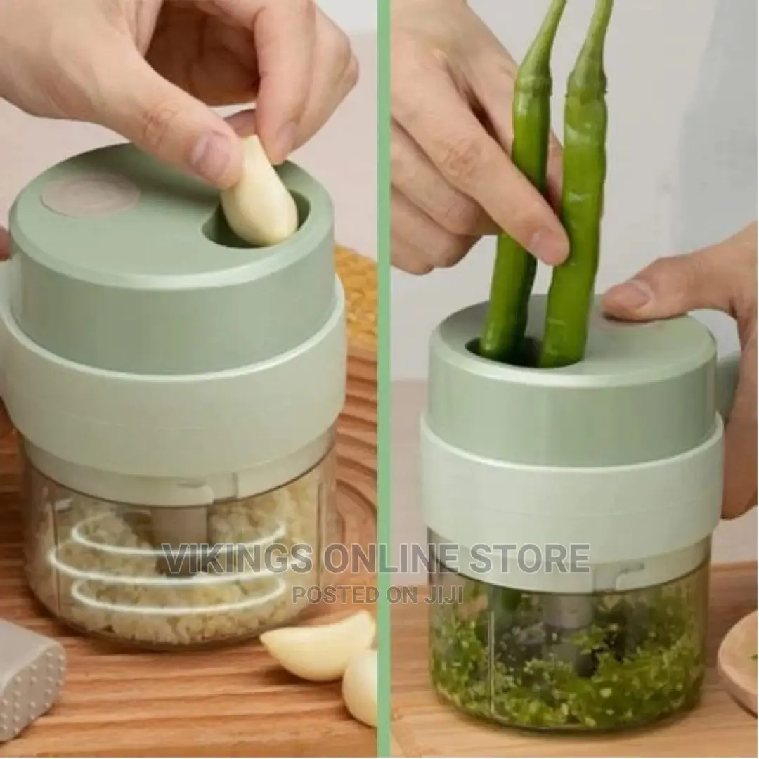 4 in 1 Electric Handheld Cooking Hammer Vegetable Cutter