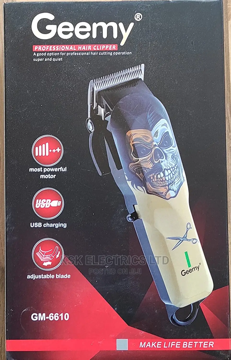 Rechargeable Hair Clipper/Cordless