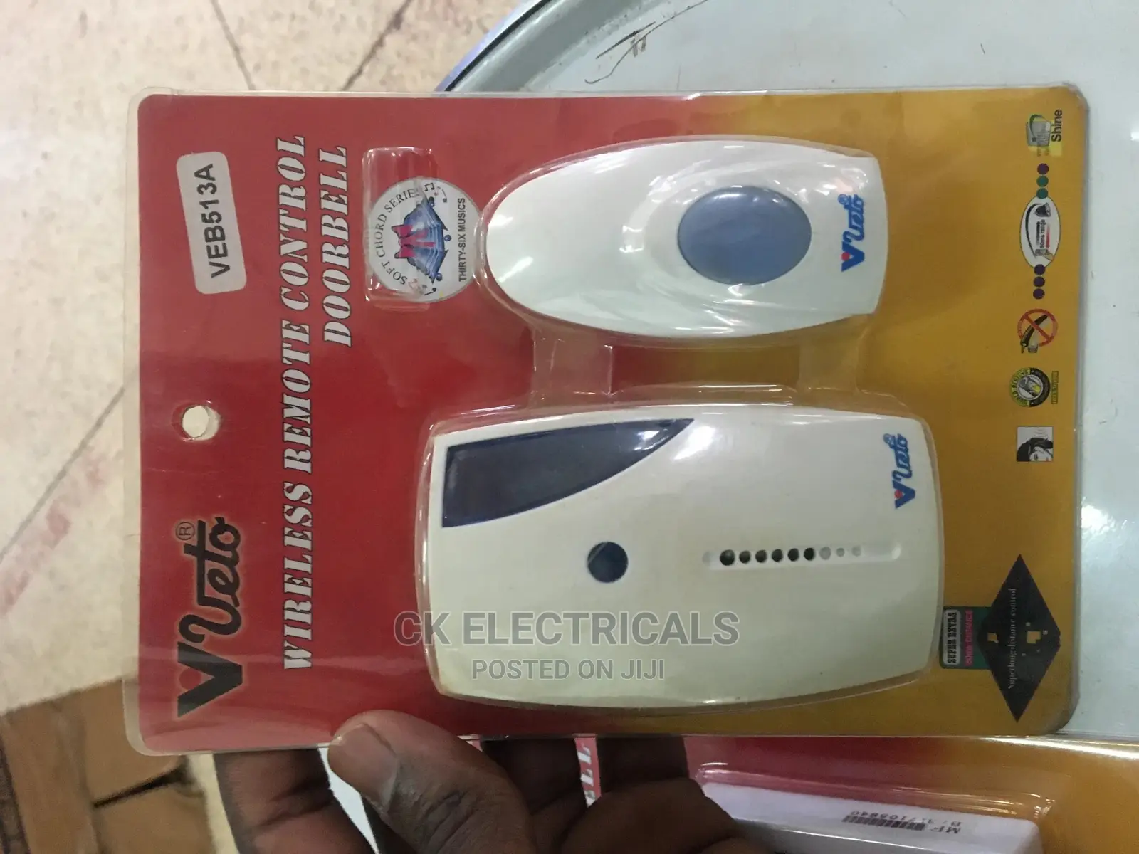 Wireless Door Bell (Water Proof/Outdoor Bell)