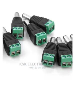 Photo - DC Green Male Connection DC Power Adapter