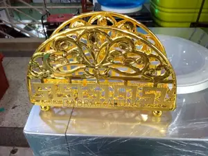Gold Tissue Box