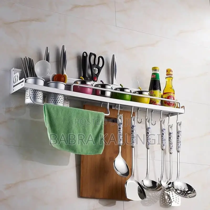 Wall Mount Kitchen Storage Rack