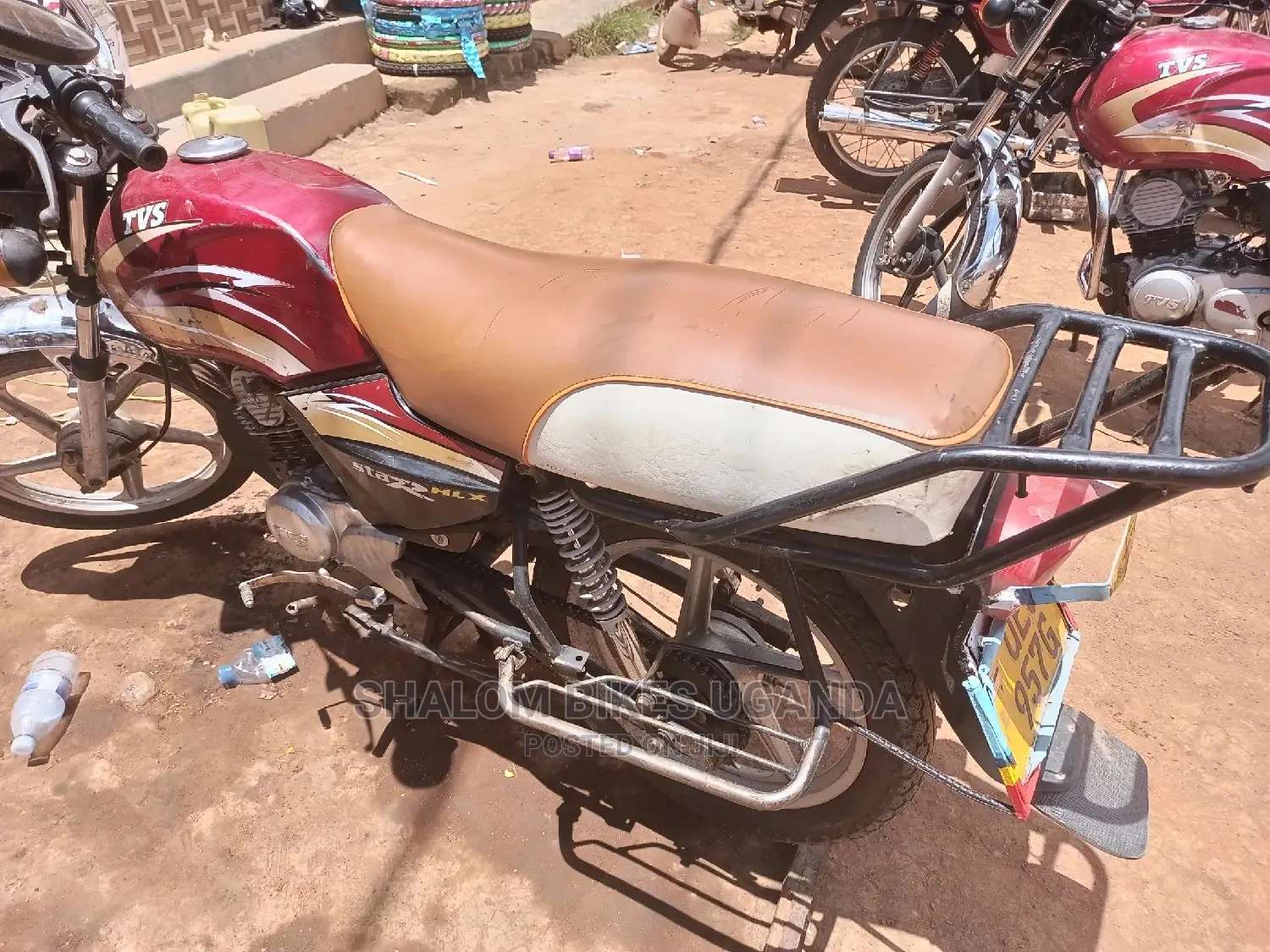 Raleigh 100cc 2013 Red