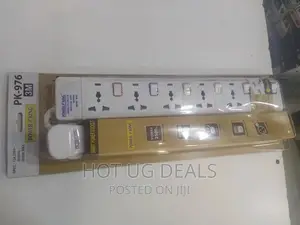 Power King 5 Way Power Extension 3M Cable – White