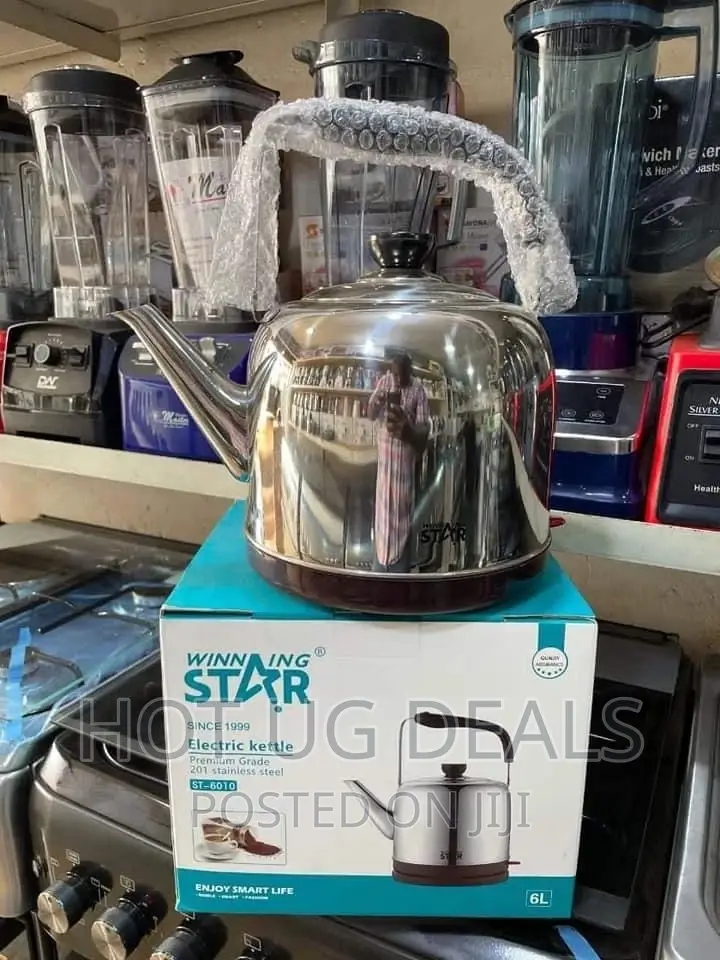 Winningstar 5 Littre Electric Kettle – Silver