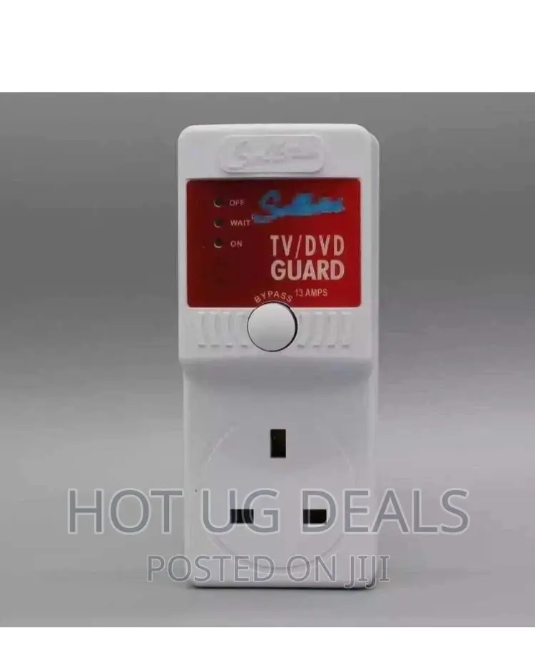 TV Guard With Surge Protection - White