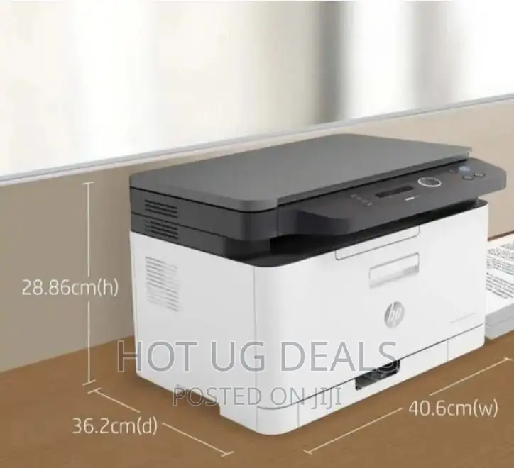 HP 178nw Printer, Wireless Laser Color Mobile Printer- White