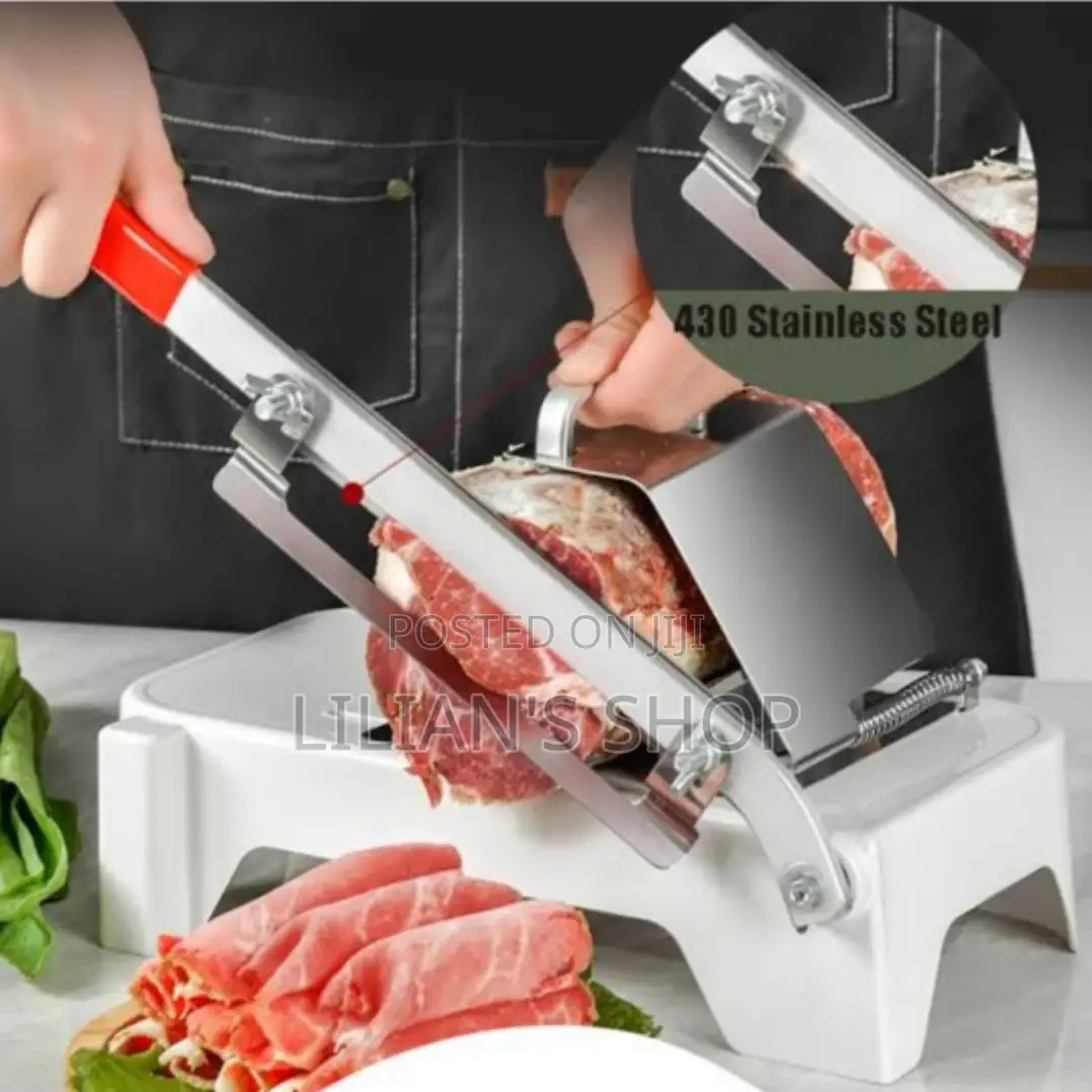 New Adjustable Manual Frozen Meat and Vegetable Slicer