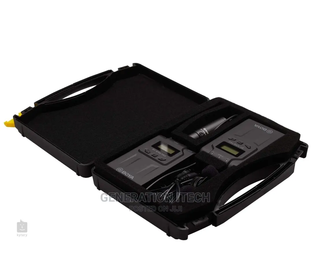 BOYA WM8 Pro- UHF Wireless Lavalier Microphone System