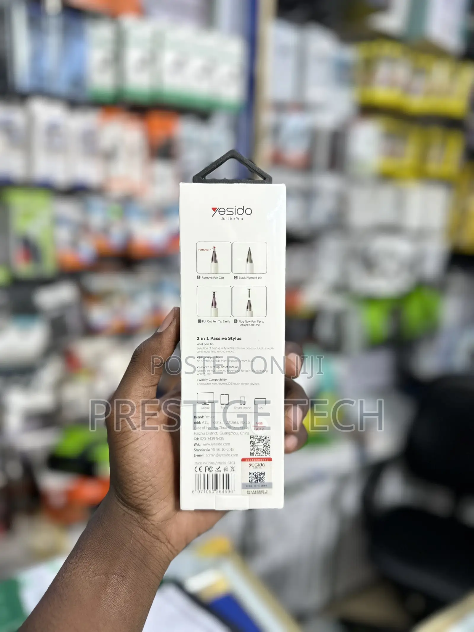 Yesido Smart Capacitive Universal Stylus Pen 2 In 1