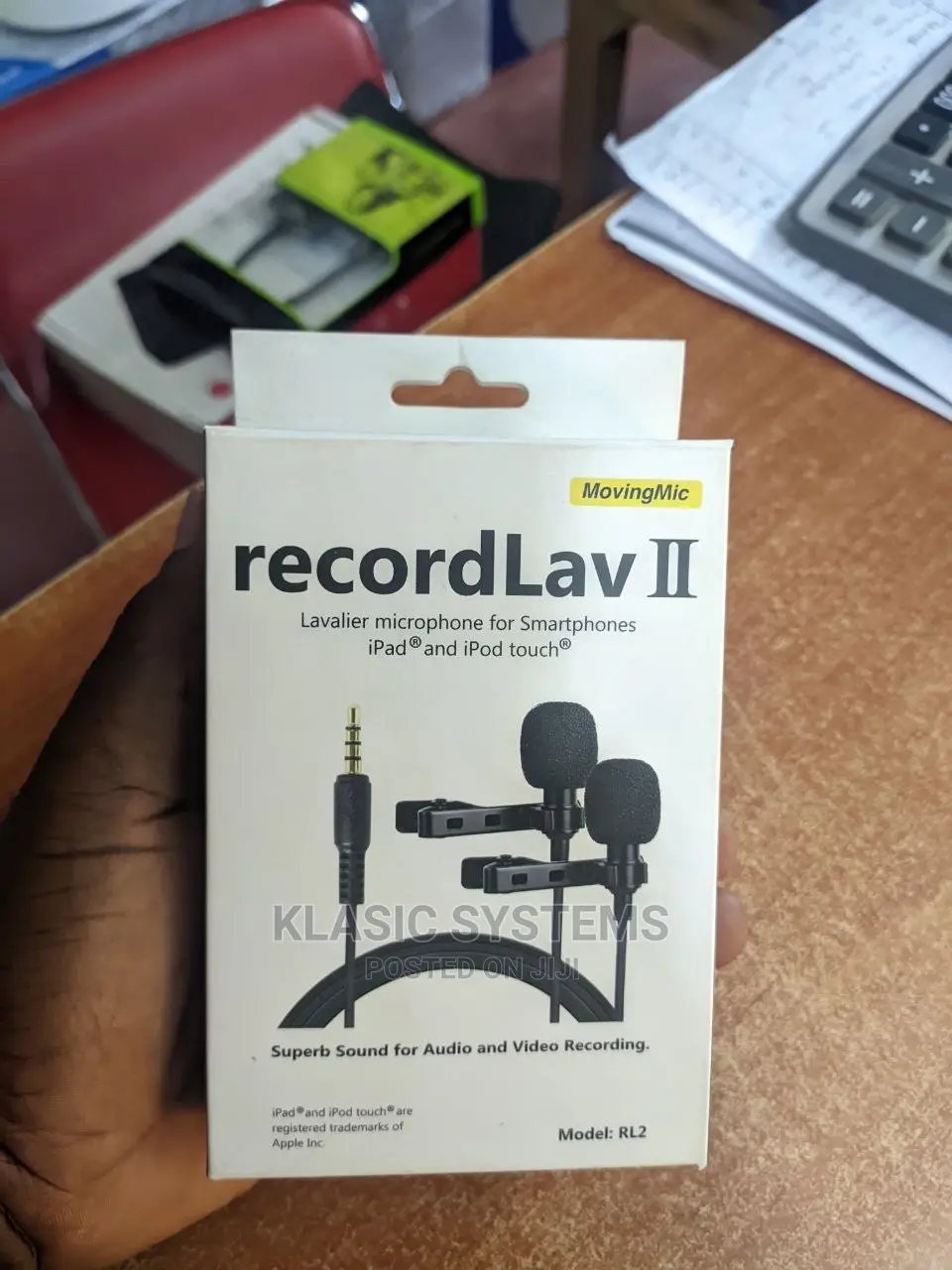 Record Lav Professional Moving Mic