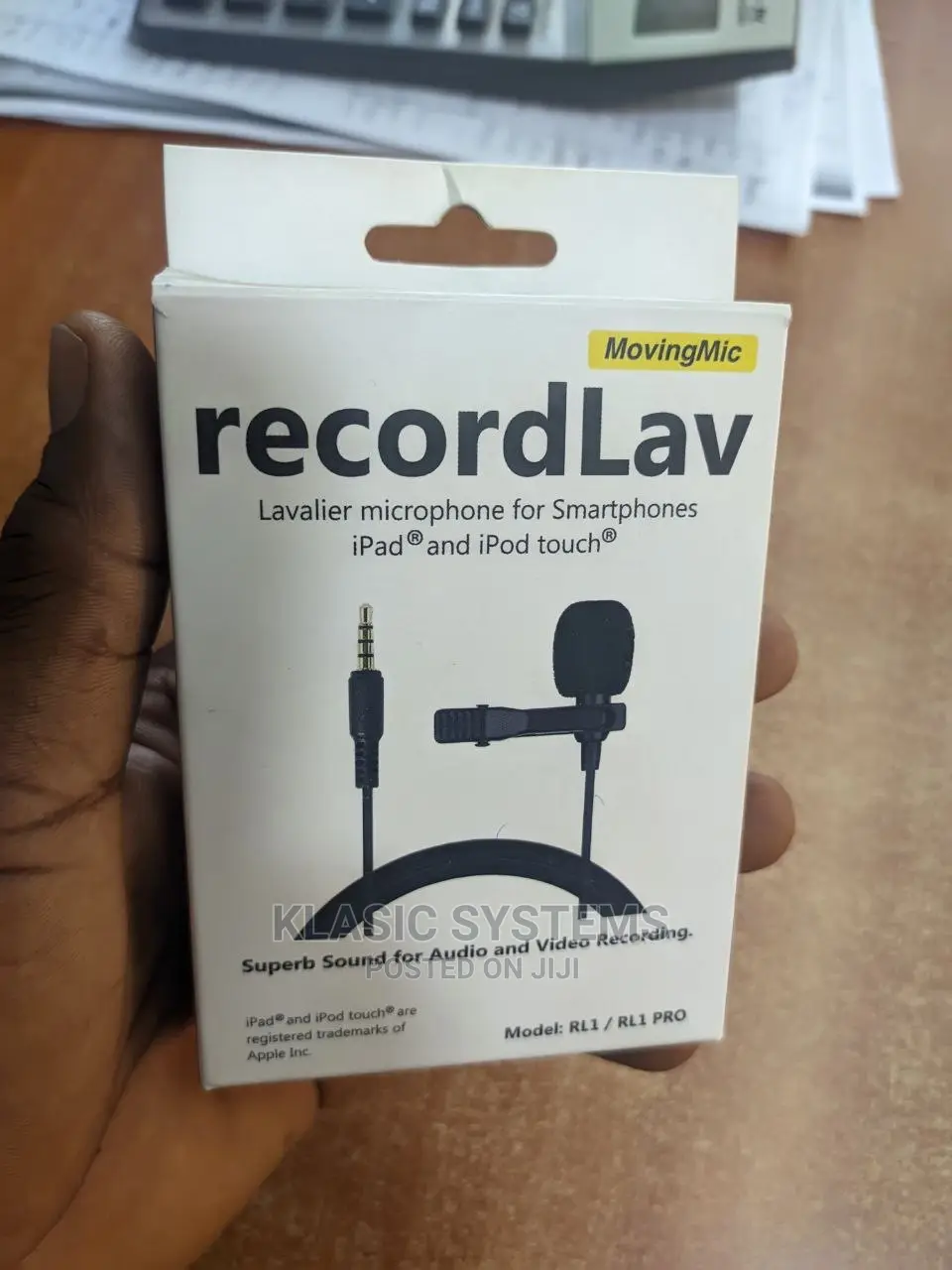 Record Lav Moving Microphones 