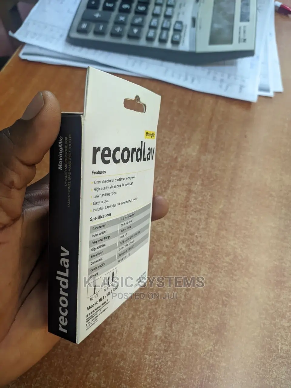 Record Lav Moving Microphones 