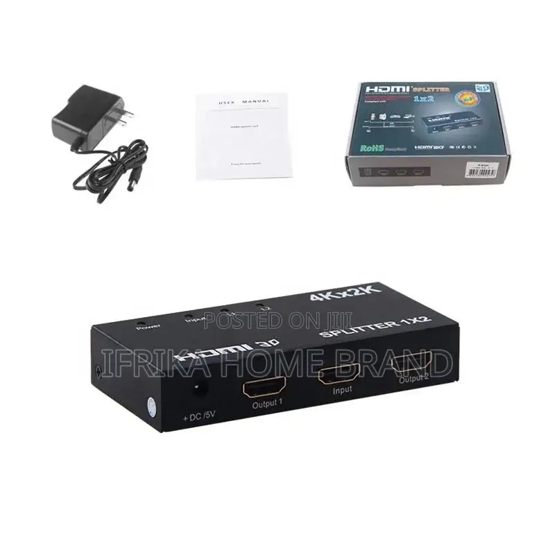 HDMI Splinter 2 Way 1x2 