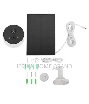 Solar Security Camera Color Night Wifi Camera Adjustable
