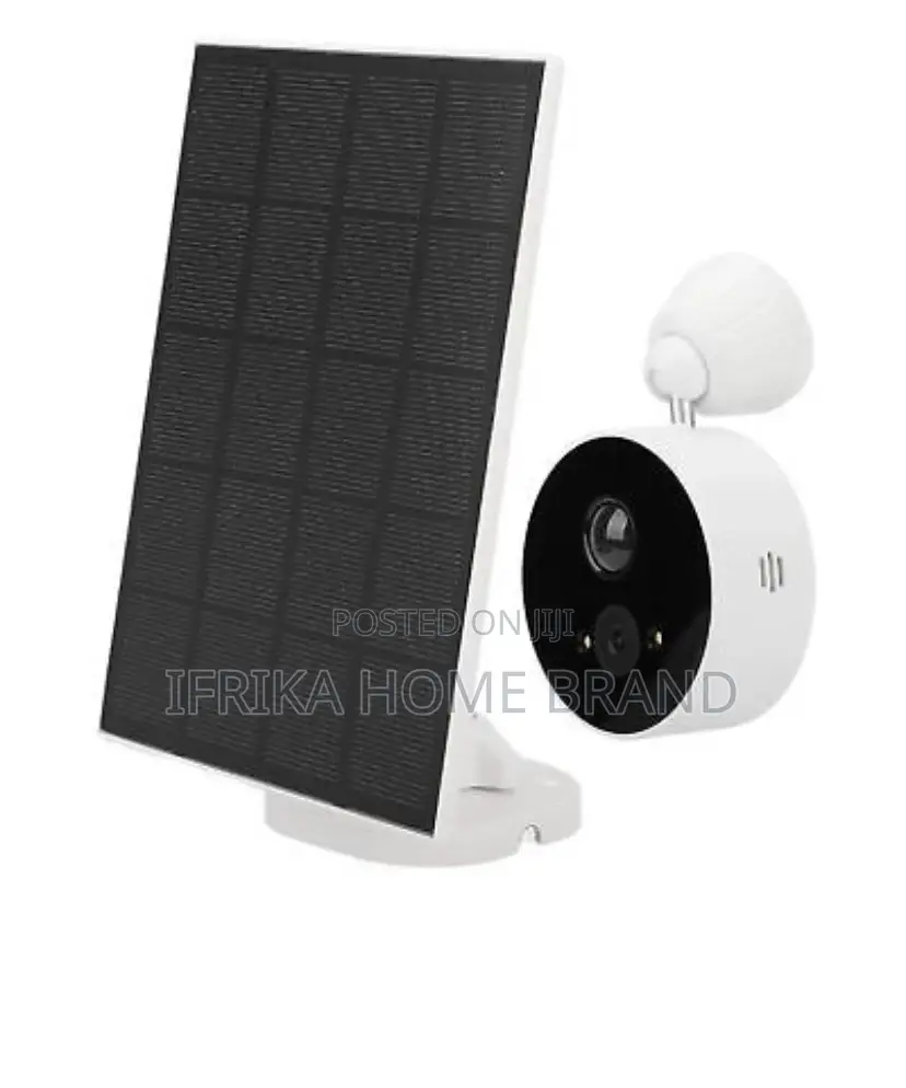 Solar Security Camera Color Night Wifi Camera Adjustable