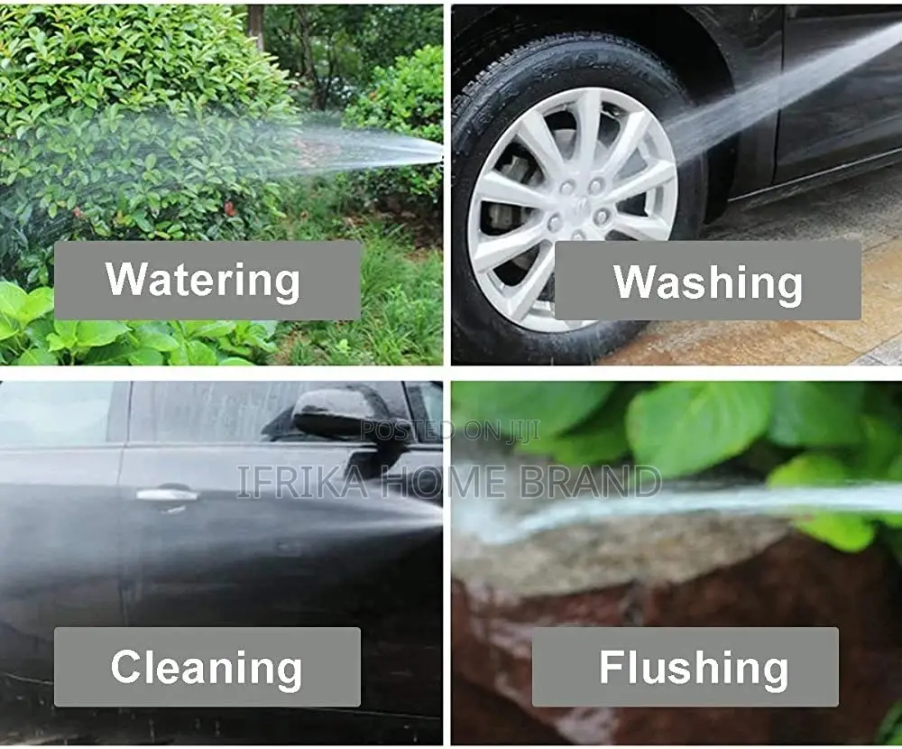 Pressure 8 Pattern Hand Sprayer Car/Bike Wash Water Gun