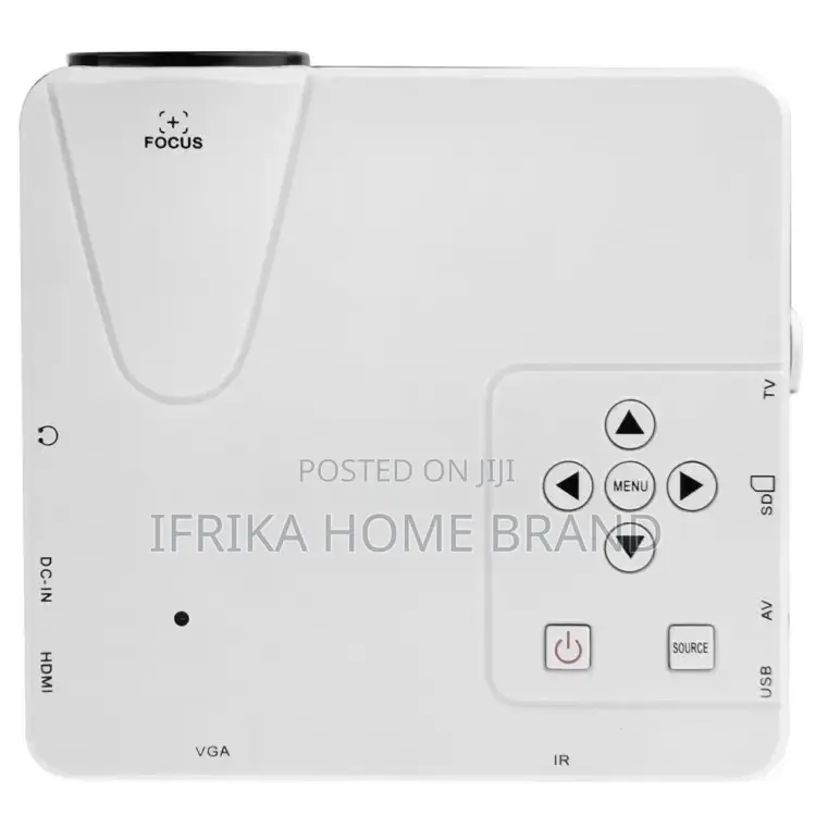 1080P HD Mini LED Projector for Home Multimedia Cinema Home