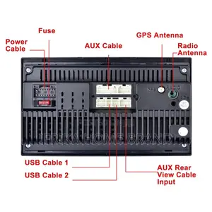 Android Car Radio 2 DIN GPS With Mirrior Link