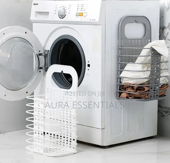 Wall Mounted Folding Laundry Basket