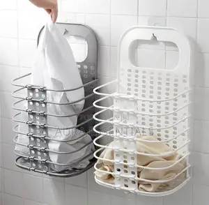 Wall Mounted Folding Laundry Basket
