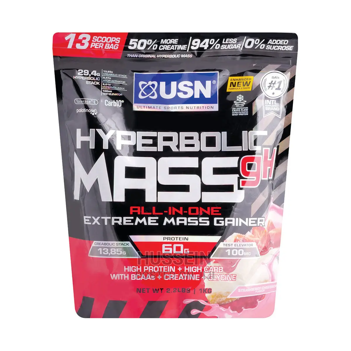 USN, Hyperbolic Mass 1kg Strawberry