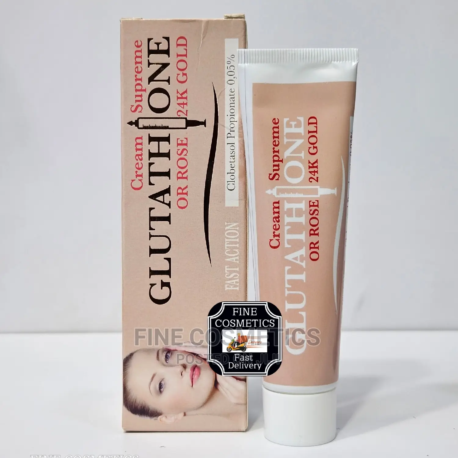 Original Glutathione Injection Kojic White Lightening Cream