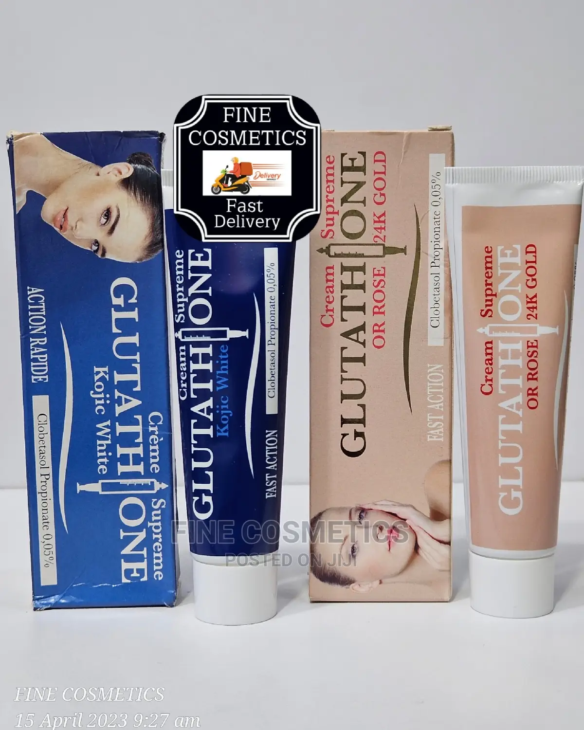 Original Glutathione Injection Kojic White Lightening Cream