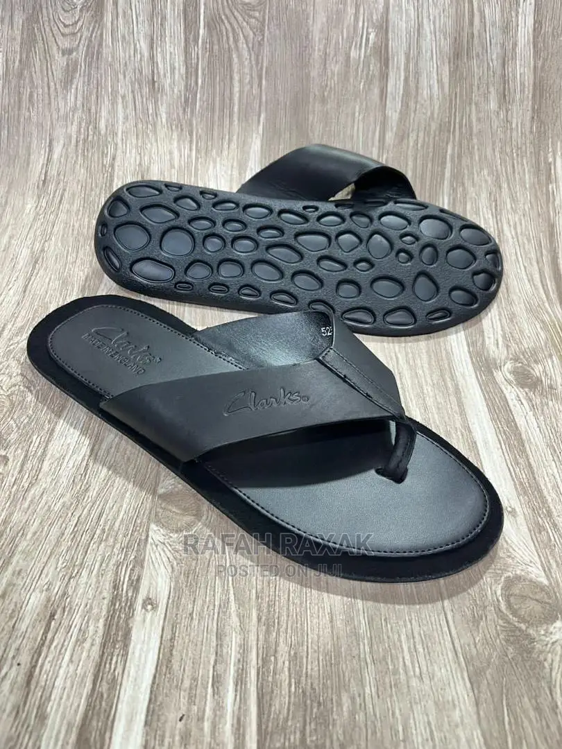 Mens Clarks Leather Sandals