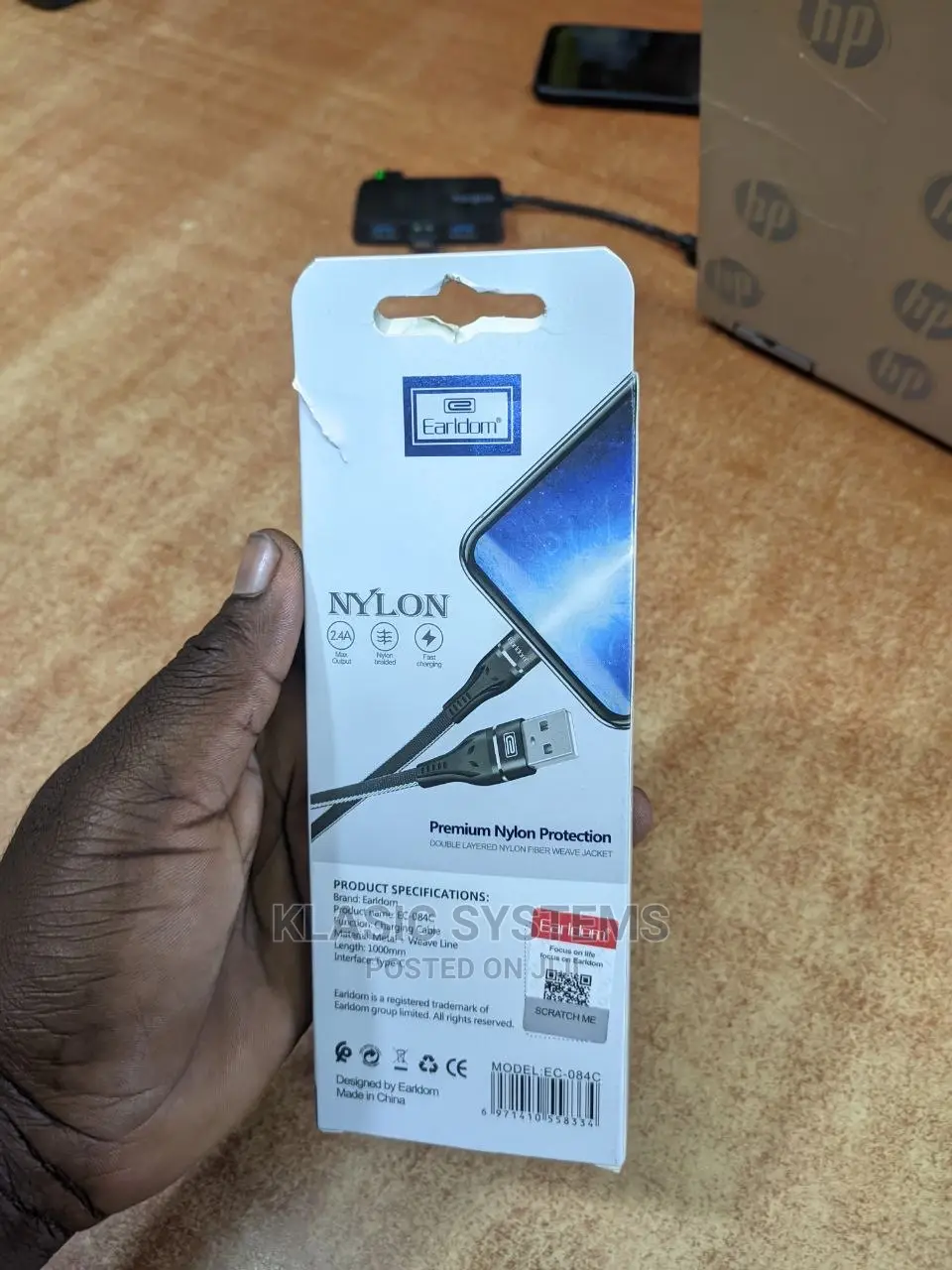 Type C Original Nylon USB Cable Earldom.::,