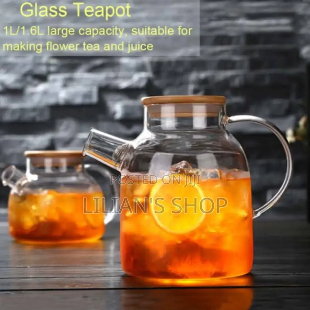 Glass Heat Resistant Tea Pot