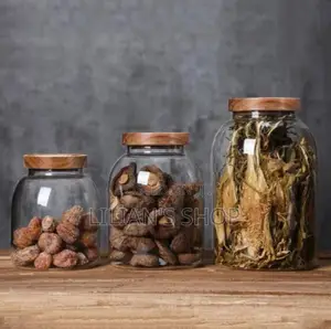 3pcs Sealed Glass Storage Container Set