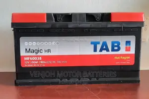 Photo - Din100 Made in Europe Tab Car Battery 