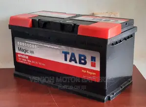 Din100 Made in Europe Tab Car Battery 