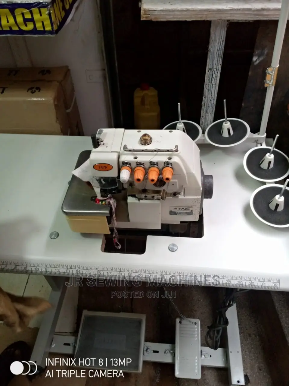 Overclock Industrial Sewing Machine in Central Division Manufacturing