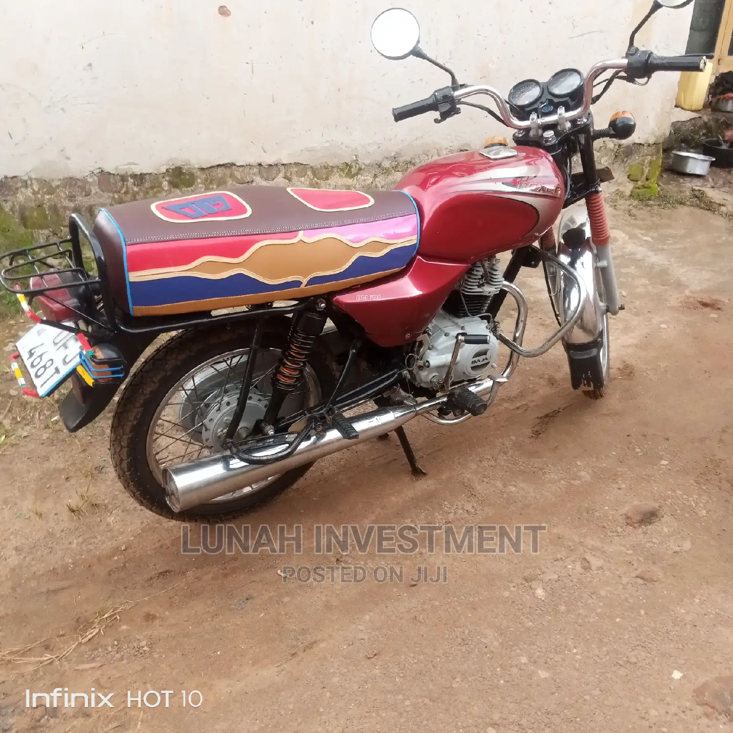 Bajaj RE 2023 Red