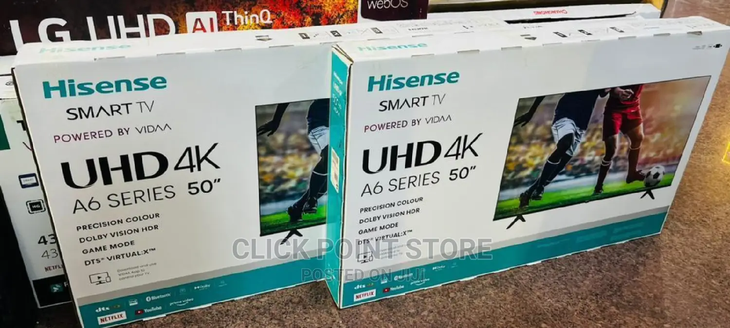 50 Inch Smart Tv / Hisense Original Tv / 50 Inch Hisense UHD