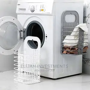 Portable Foldable Laundry Hanging Basket